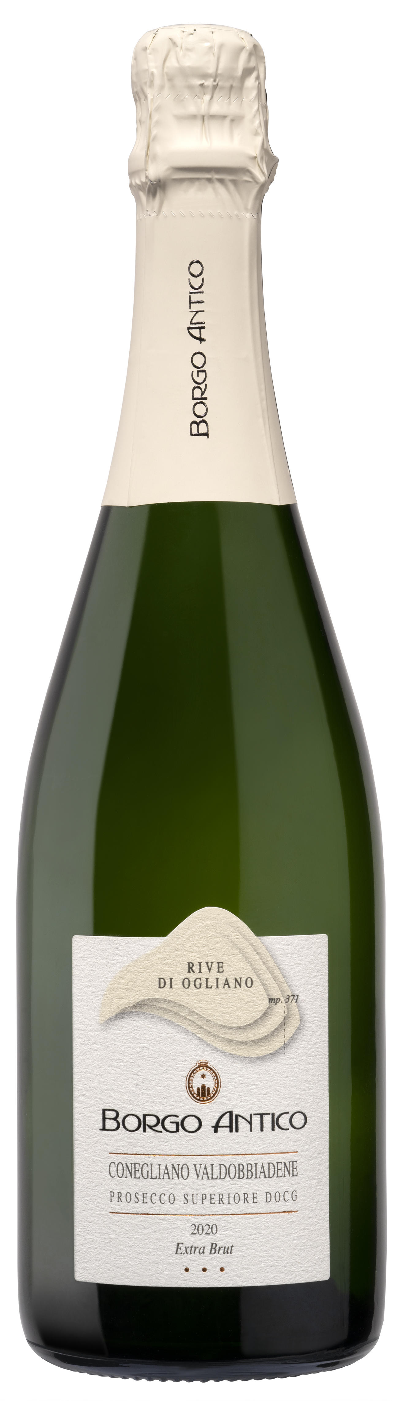 Prosecco Superiore Extra Brut Conegliano - Valdobbiadene DOCG 2024 - Borgo Antico, 0.75l