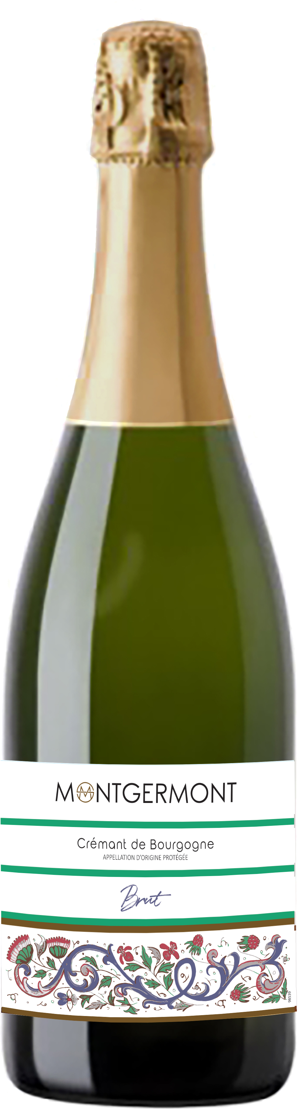Crémant de Bourgogne AOC Brut - Montgermont, 0.75l