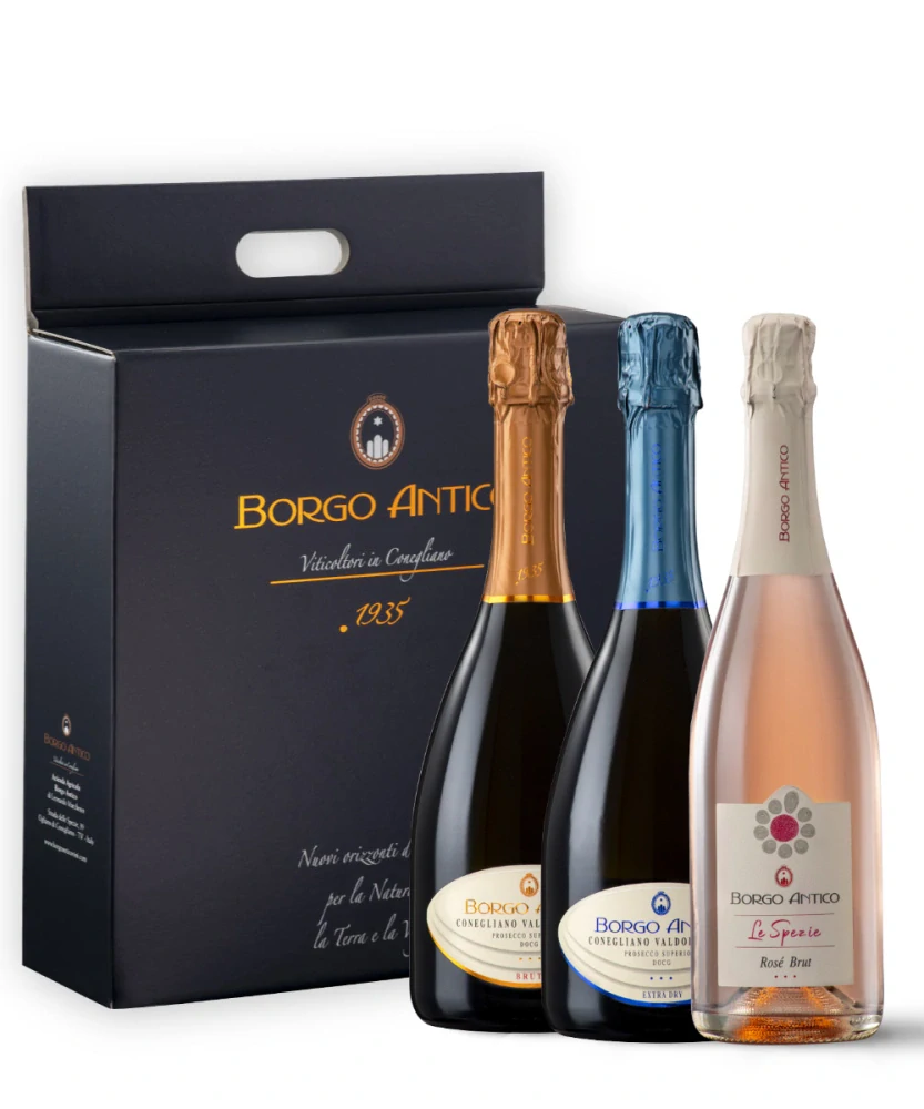 Dárkové 3x Prosecco Superiore - Borgo Antico