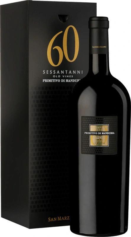 Primitivo di Manduria 60 Sessantanni DOC 2020 - San Marzano, 1,5l