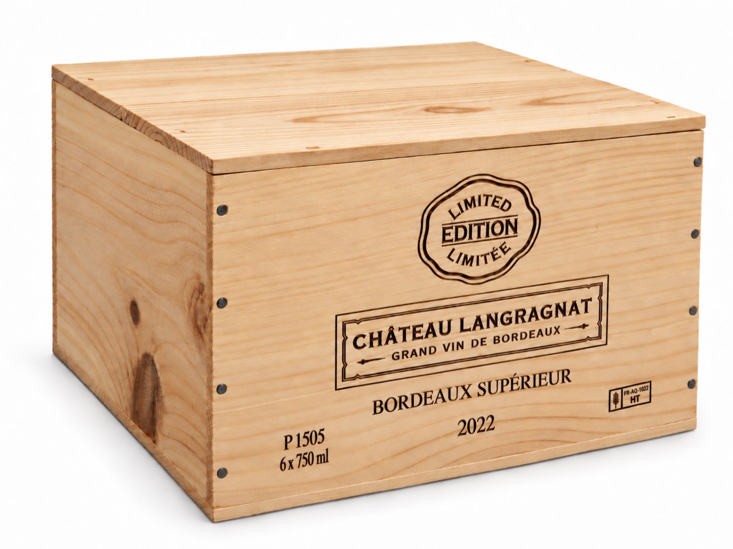 Bedna Bordeaux Superieur AOC 2022 - Chateau Langragnat, 6x0.75l