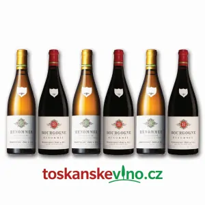 Remoissenet Bourgogne blanc & rouge Renommée AOC, 6x0.75l