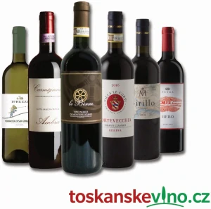 Toskánská kolekce vín - ochutnej Toskánsko