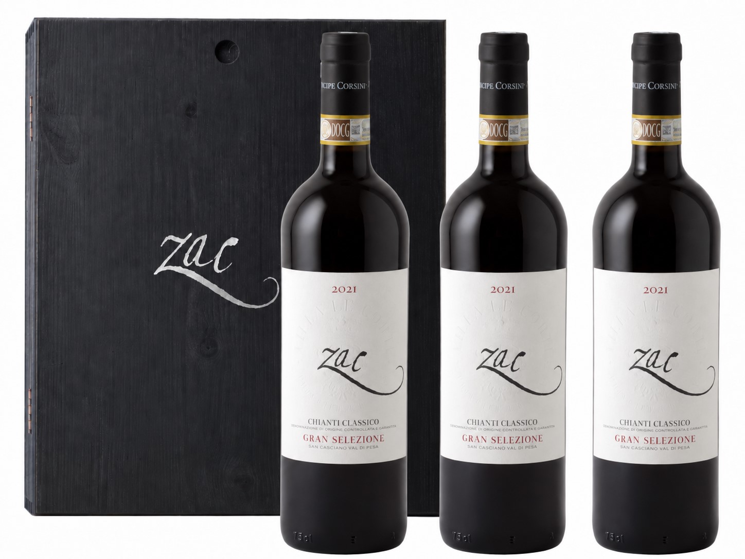 3x Chianti Classico Gran Selezione DOCG ZAC 2021 - Principe Corsini, 0.75l
