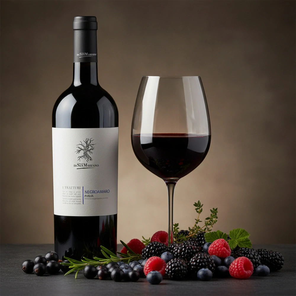 Negroamaro Puglia IGT I Tratturi 2024 - San Marzano, 0,75l