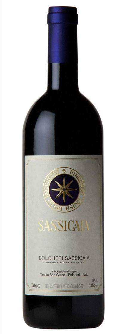 Dřevěná bedna Sassicaia DOC Bolgheri - Tenuta San Guido 2019