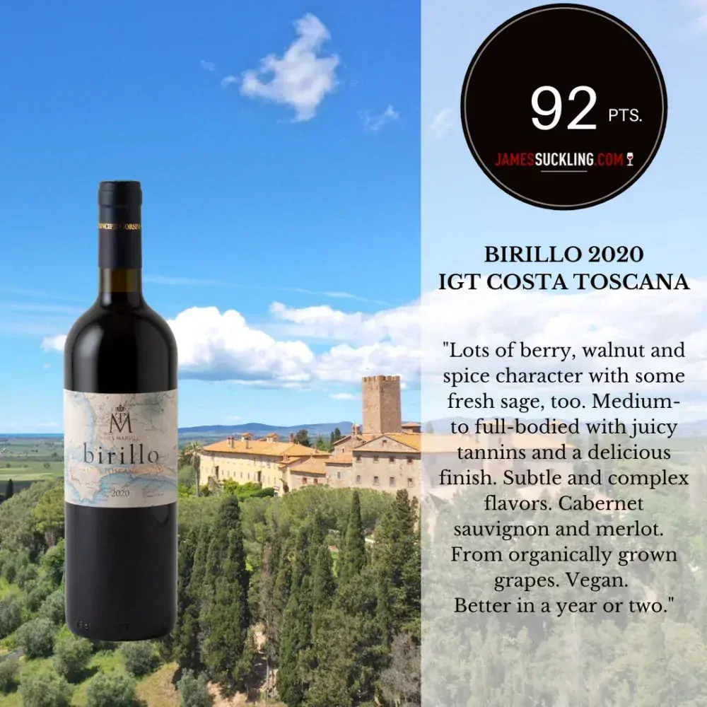 Birillo Costa Toscana IGT 2020 - Tenuta Marsiliana, 0.75l